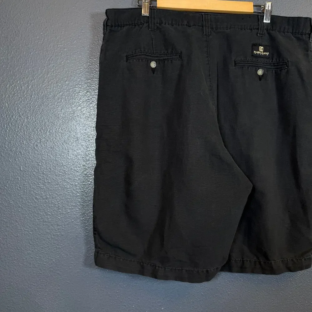 Karl Kani 40 men’s gray shorts streetwear outdoor chino baggy vintage